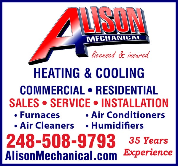 Alison Mechanical | Heating & Cooling | Residential & Commercial | South Lyon, Michigan